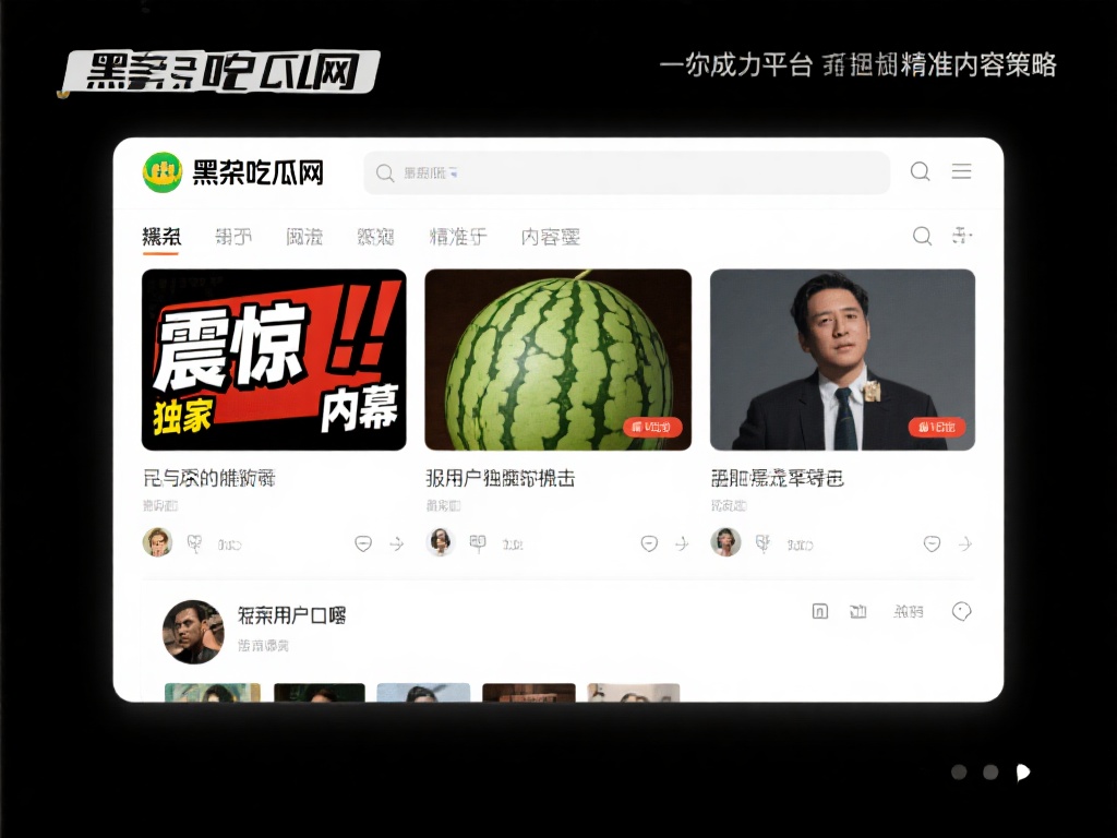 黑料吃瓜網：八卦爆料站